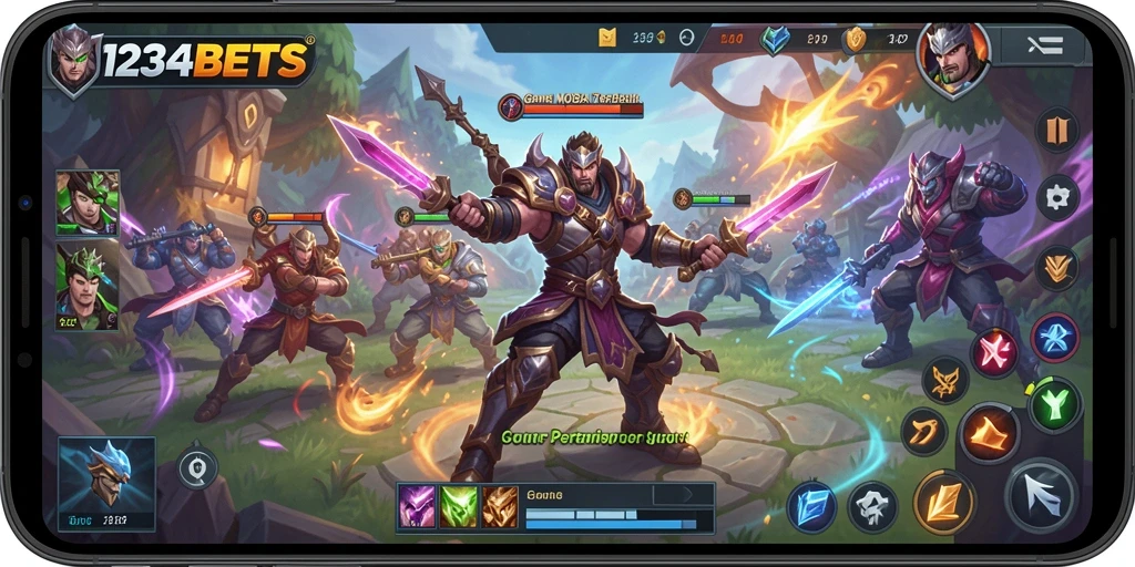 Screenshot gameplay 1234BETS dengan aksi seru dan grafis menakjubkan.