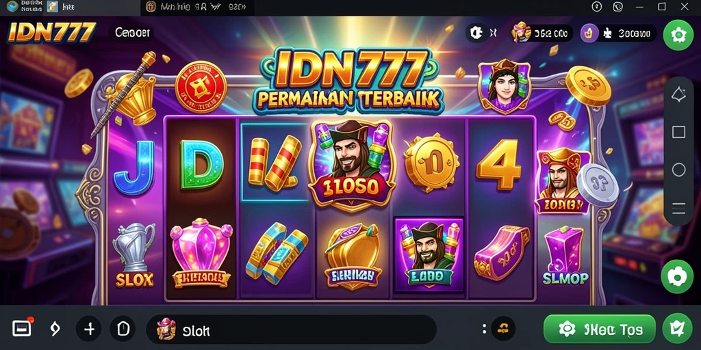Tampilan gameplay IDN777 yang menarik dengan fitur slot yang mengasyikkan.