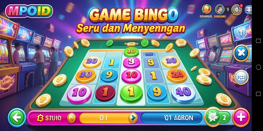 Screenshot gameplay MPOID menampilkan suasana seru permainan Bingo.