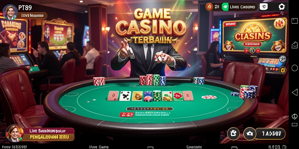 Tampilan gameplay seru PT89 dalam kategori Live Casino.