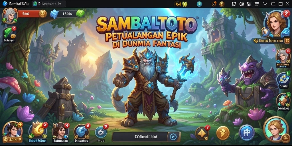 Tampilan gameplay seru dan menantang dari SAMBALTOTO.